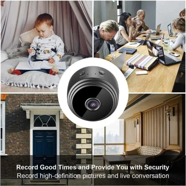 A9 Mini Rechargeable 1080P WiFi Security Camera