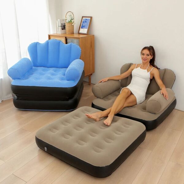 2-in-1 Inflatable Sofa Bed