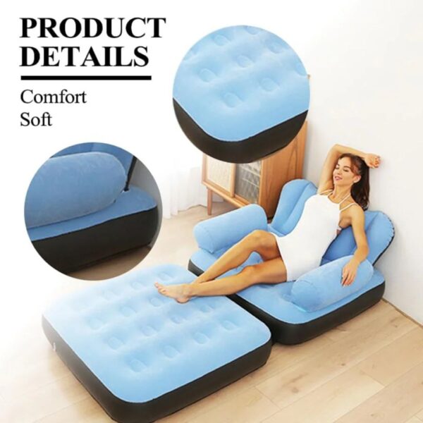 2-in-1 Inflatable Sofa Bed