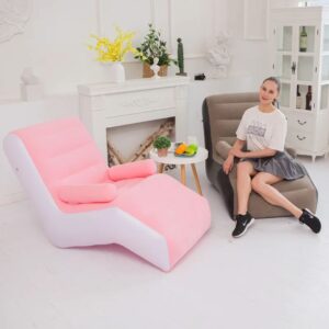 Lazy Inflatable Sofa & Ottoman Set