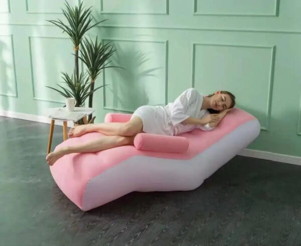 Lazy Inflatable Sofa & Ottoman Set