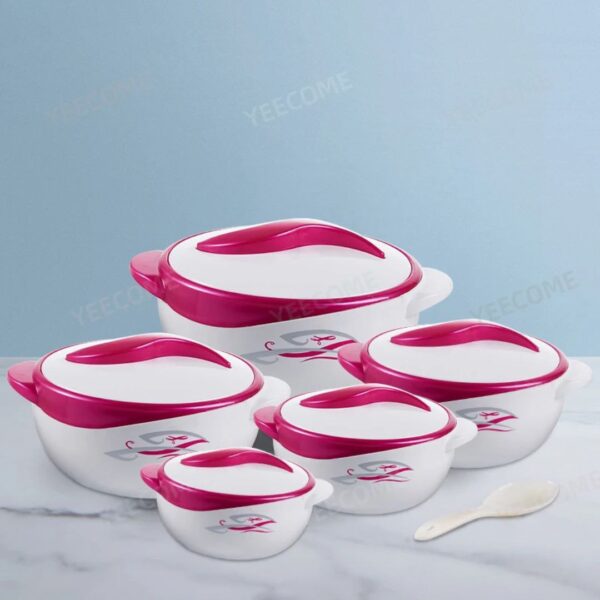 4-Piece Luxury Insulated Food Warmer Set