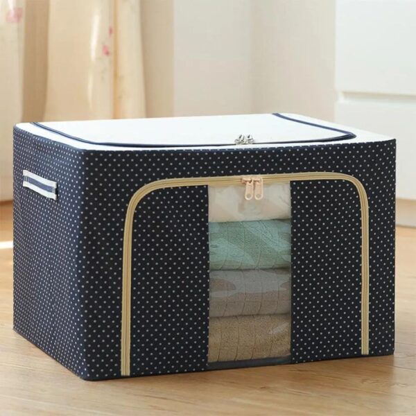 66L Foldable Steel Frame Storage Box