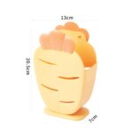 Carrot-Shaped Ventilated Cutlery & Chopstick Holder