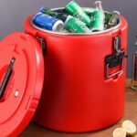 5-Piece Commercial Insulated Food & Ice Barrel Set