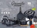UCC LIFE Premium Granite Non-Stick Cookware Set