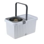 Dual-Chamber Spin Mop & Bucket System