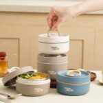 4-in-1 Insulated Lunch Box & Thermal Bag Set