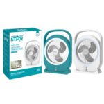 Winning Star™ ST-4064 8-Inch Rechargeable LED Table Fan