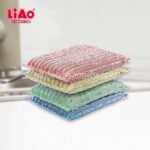 Dual-Sided Scouring Sponges (4-Pack)