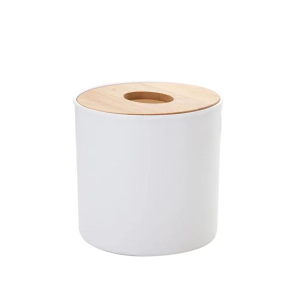 Nordic Bamboo-Lid Tissue Box