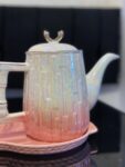 Pearlescent Luxe™ 8-Piece Ceramic Tea
