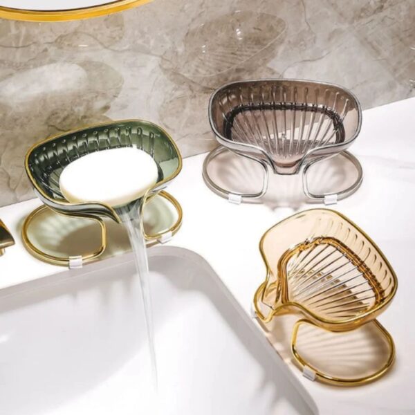 Gold Dual-Layer Self-Draining Soap