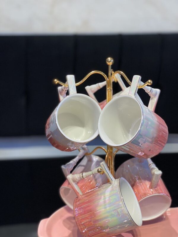 Pearlescent Luxe™ 8-Piece Ceramic Tea