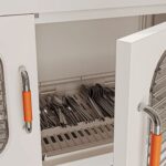 2-Tier Dish Drying Cabinet & Organizer