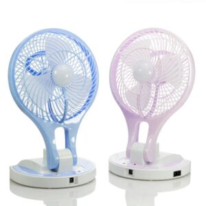 Bright LED Rechargeable Folding Fan