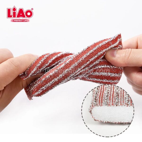 Dual-Sided Scouring Sponges (4-Pack)