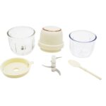 Bazile™ 2-in-1 Rechargeable Mini Food Processor