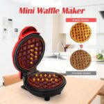 Quick 4-Inch Professional Mini Waffle Maker
