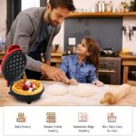 Quick 4-Inch Professional Mini Waffle Maker