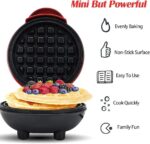 Quick 4-Inch Professional Mini Waffle Maker