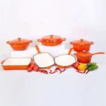 7-Piece Enameled Cast Iron "Heritage" Set
