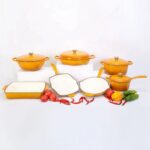 7-Piece Enameled Cast Iron "Heritage" Set