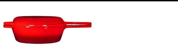 2-in-1 Professional Enameled Cast Iron Multi-Cooker