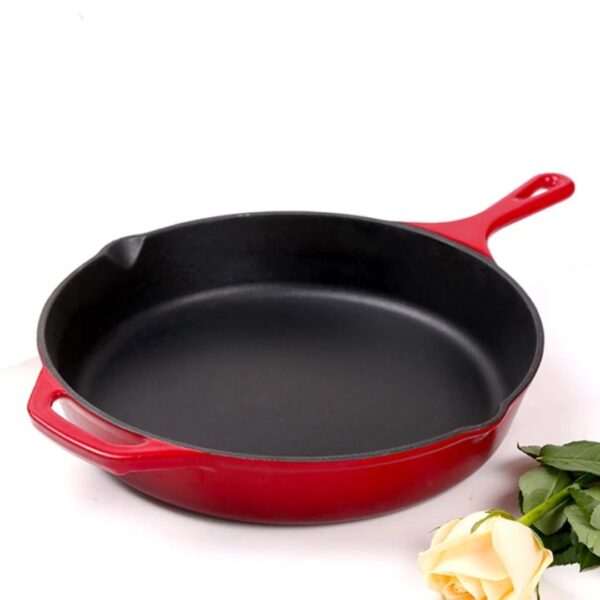 2-in-1 Professional Enameled Cast Iron Multi-Cooker
