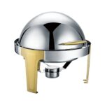 6.0L Professional Stainless Steel Roll-Top Chafing Dish