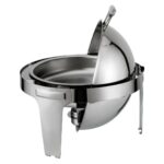 6.0L Stainless Steel Roll-Top Chafing Dish