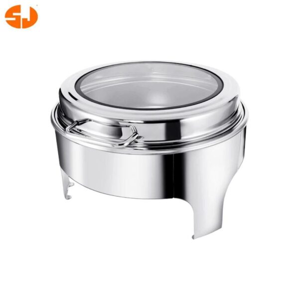 6.0L Silver-Plated Stainless Steel Chafing Dish