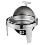 6.0L Stainless Steel Roll-Top Chafing Dish