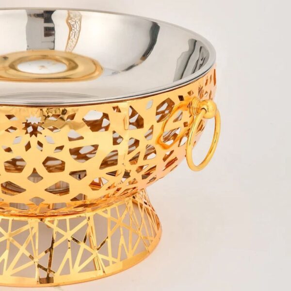 Royal-Hanging 6.0L Luxury Round Stainless Steel Chafing Dish