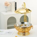 Royal-Hanging 6.0L Luxury Round Stainless Steel Chafing Dish