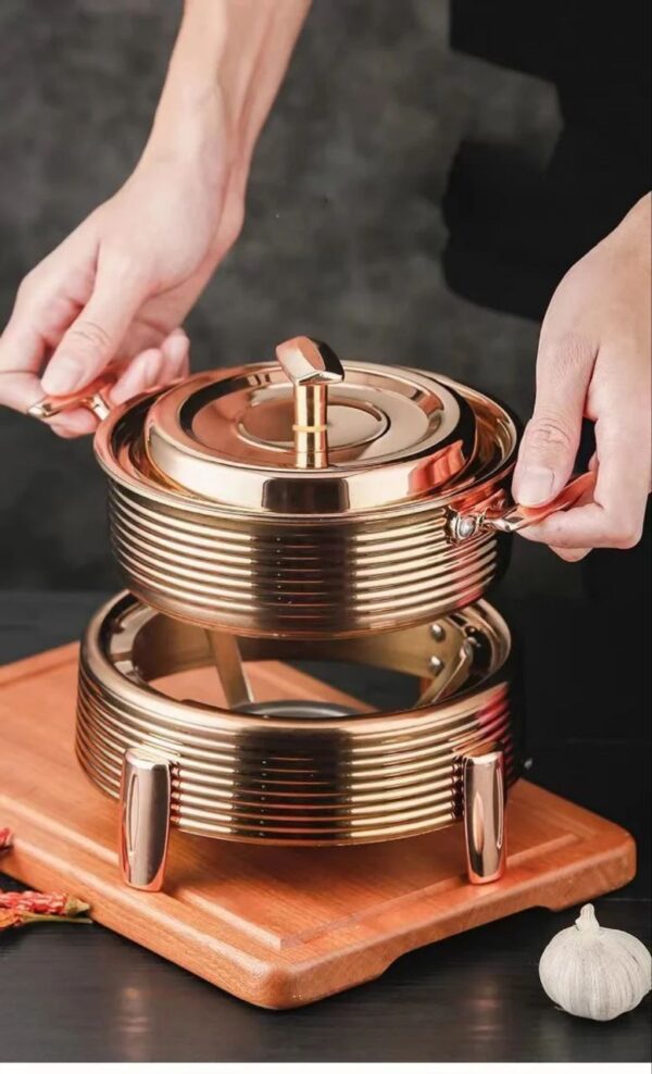 16cm Stainless Steel Buffet Sauce Warmer