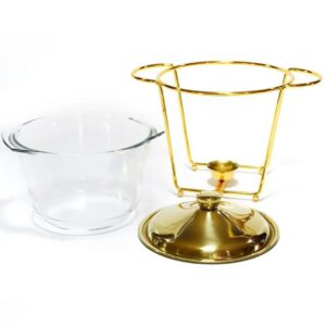 Royal-Glass 4.0L Soup Warmer & Glass Chafing Dish