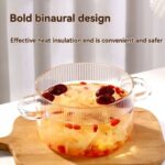 3.5L High Borosilicate Glass Cooking Pot