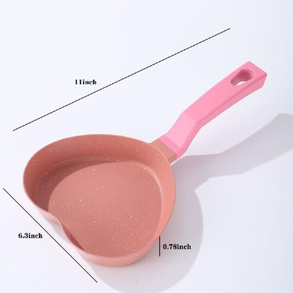 Mini Heart-Shaped Non-Stick Egg & Pancake Pan