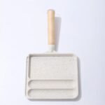 3-Section Elite Granite Nonstick pan