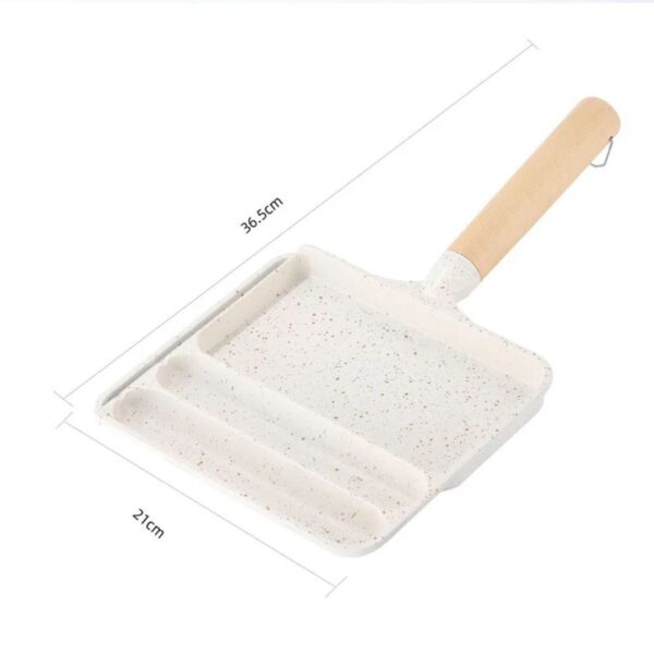 3-Section Elite Granite Nonstick pan