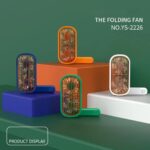 Turbo Double-Headed Rechargeable Portable Fan