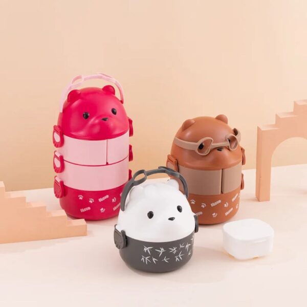 3-Layer Stackable Bento Box & Side Bowl