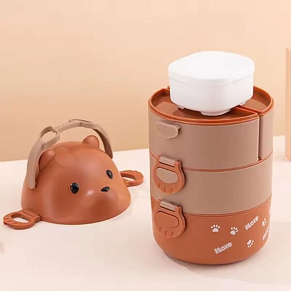 3-Layer Stackable Bento Box & Side Bowl