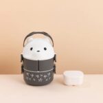 2-Layer Stackable Bento Box & Sauce Bowl