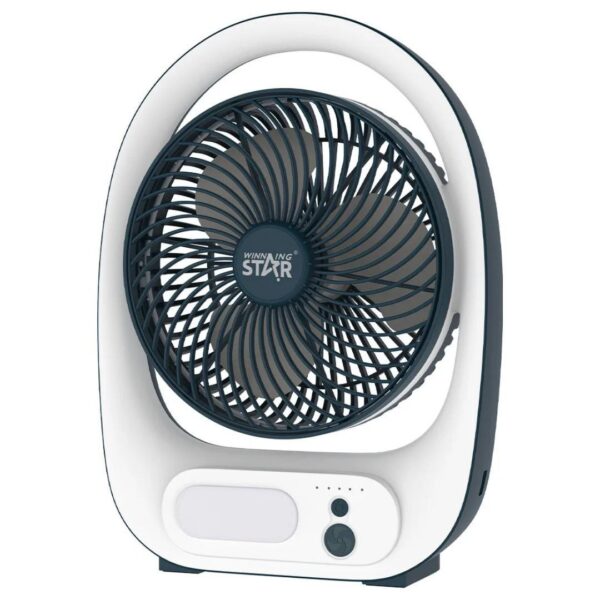Winning Star™ ST-4054 LED Rechargeable 8" Table Fan