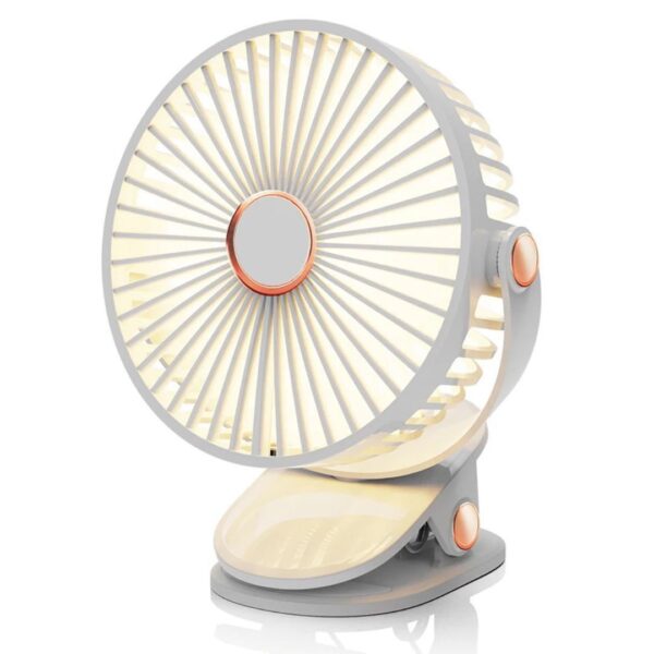 AeroClip Rechargeable 360° Fan