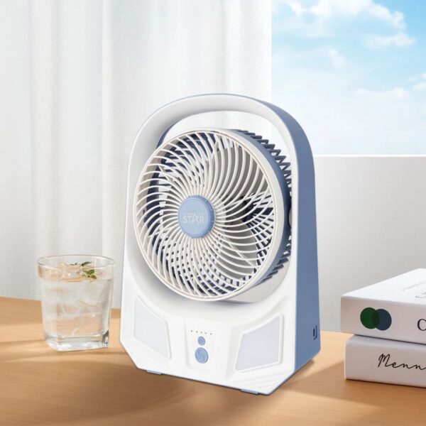 Winning Star™ ST4063 Ultra-Portable Rechargeable LED Table Fan