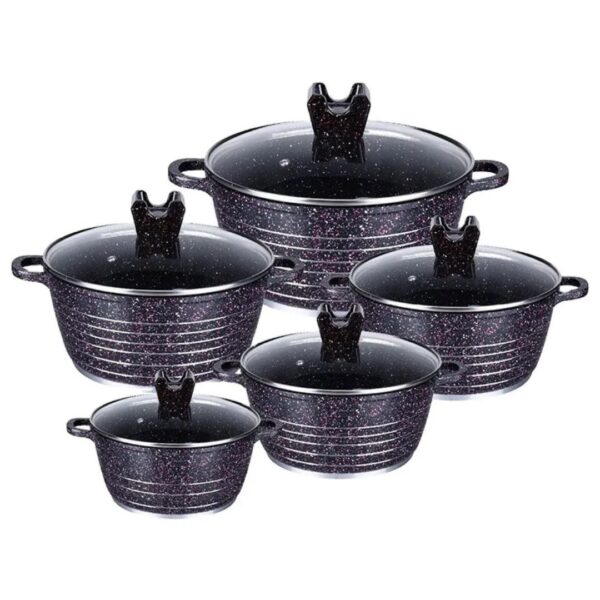 Granite-Stone 5-Piece Professional Non-Stick Cookware Set