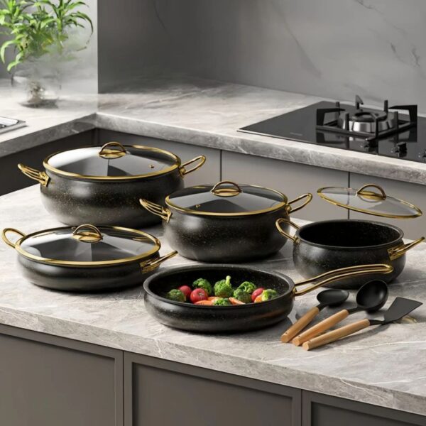 5-Piece Professional Non-Stick Cookware Set